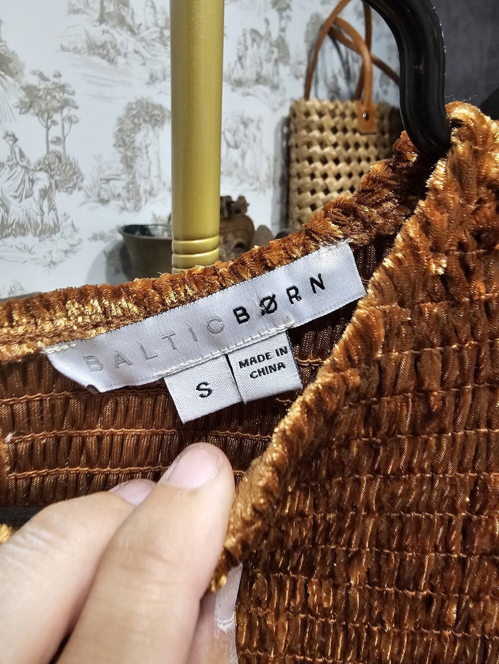 Baltic Born Crushed Velvet Kelee Dress - Picture 6 of 10